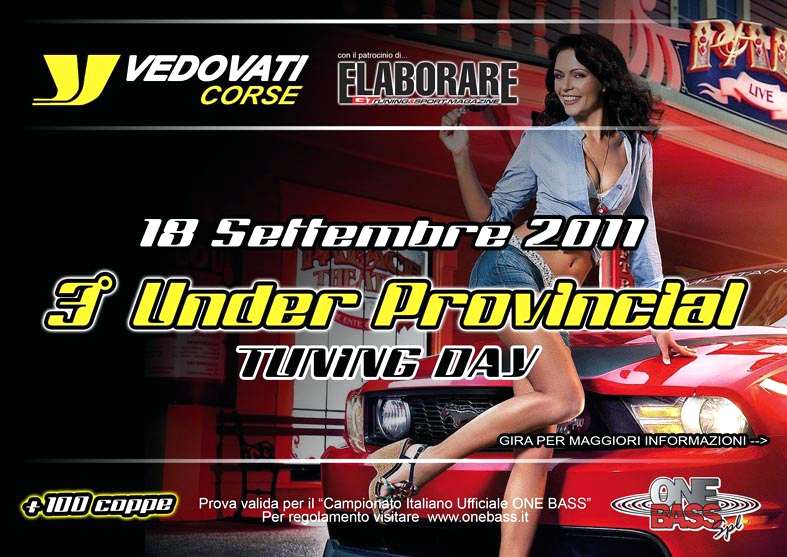 3° Under Provincial Tuning Day