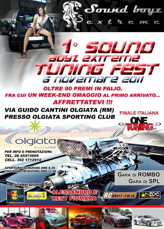 Sound Boyz Extreme - Finale Italiana One Tuning Show