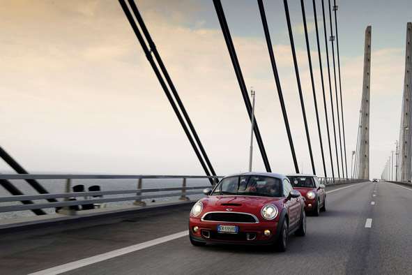 Le Mini sul ponte di Öresund