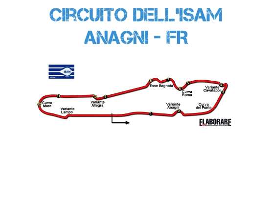 Mappa circuito Isam