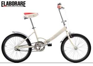bicicletta Fiat500 pop pieghevole laterale