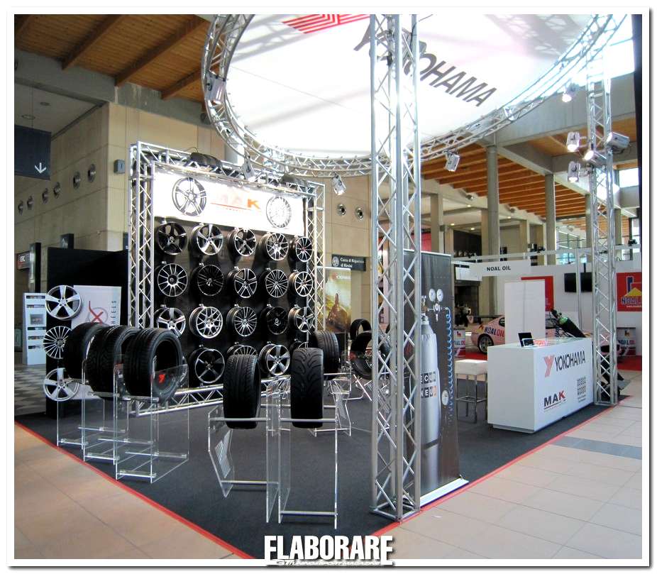 Stand Yokohama A My Special Car Show di Rimini