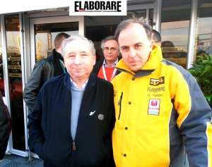 Jean Todt con Giovanni Mancini