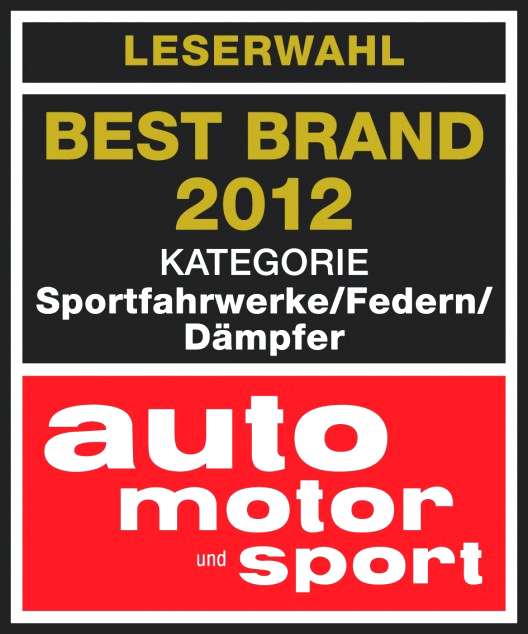 Bilstein Best Brand 2012