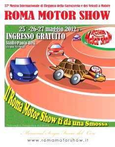 Locandina Roma Motor Show 2012
