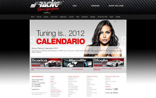 Nuovo sito web by Simoni Racing