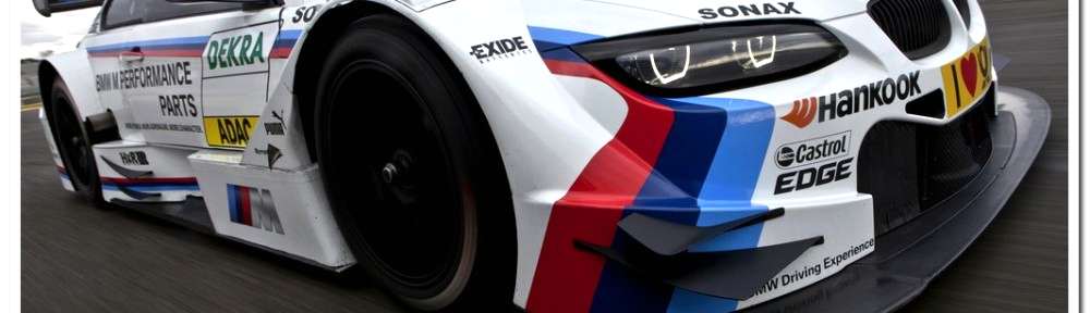 Una delle BMW M3 del campionato DTM 2012