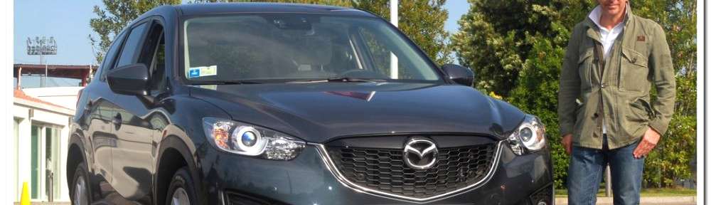 Andrea Della Valle con il nuovo Mazda CX-5
