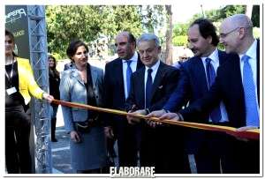 Paola Trotta, Direttore Comunicazione General Motors Italia; Romano Valente, Direttore Generale UNRAE; Corrado Clini, Ministro dell'Ambiente; Marco Visconti, Assessore all'Ambiente di Roma Capitale; Silvano Dendena, Direttore Commerciale General Motors Italia.
