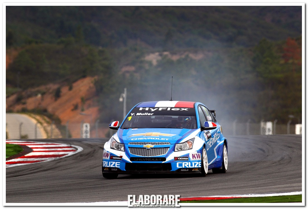 Chevrolet Cruze in gara a Portimao