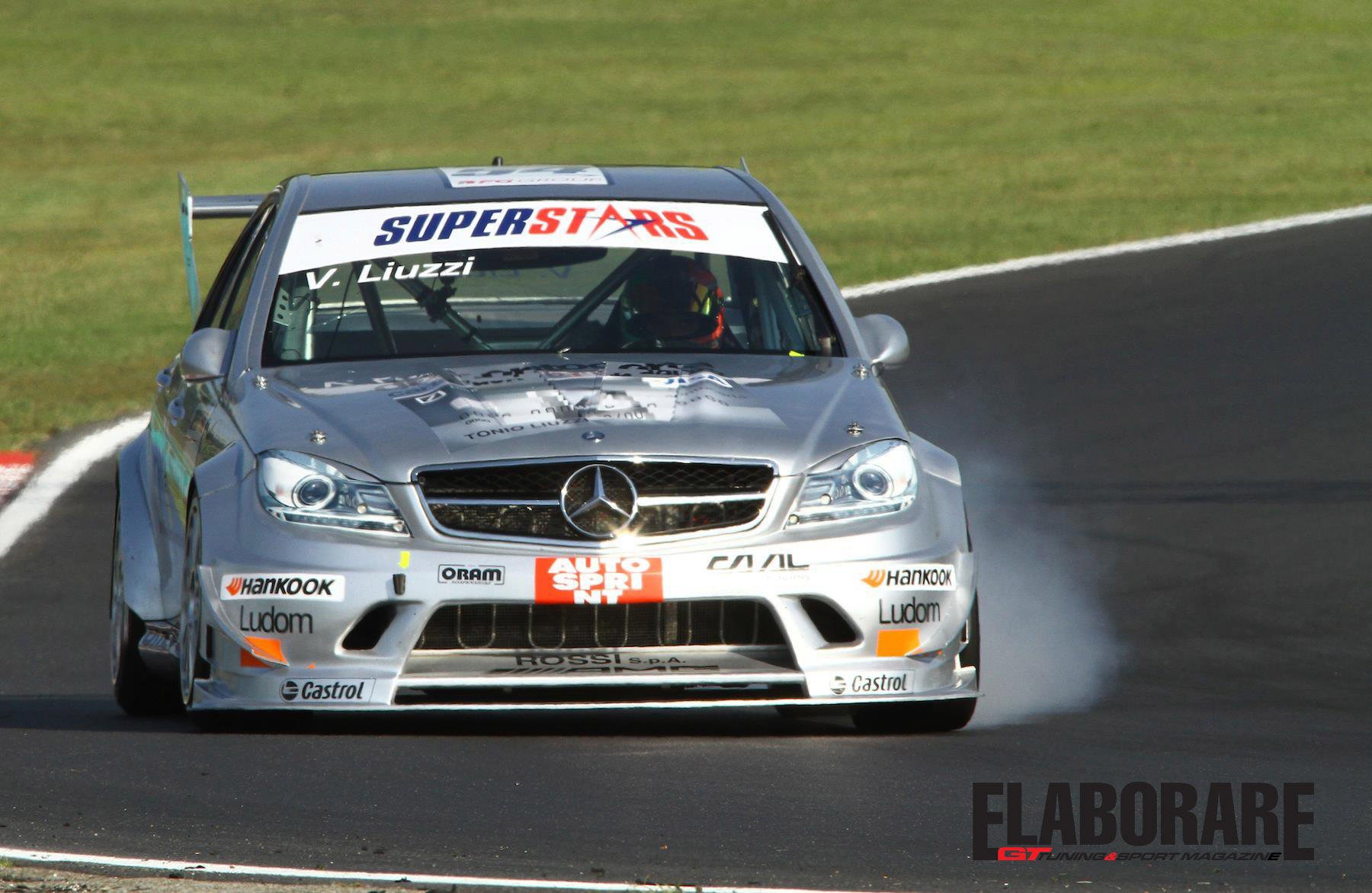 Liuzzi Superstars Mercedes C63 Amg