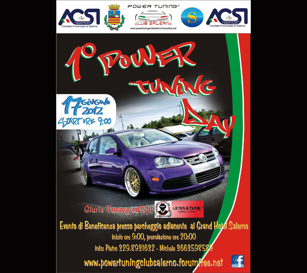 locandina 1° Power Tuning Day