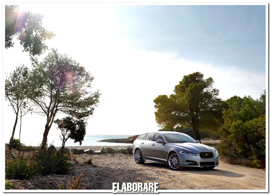 Jaguar XF Sportbrake a Test&Sail 2012