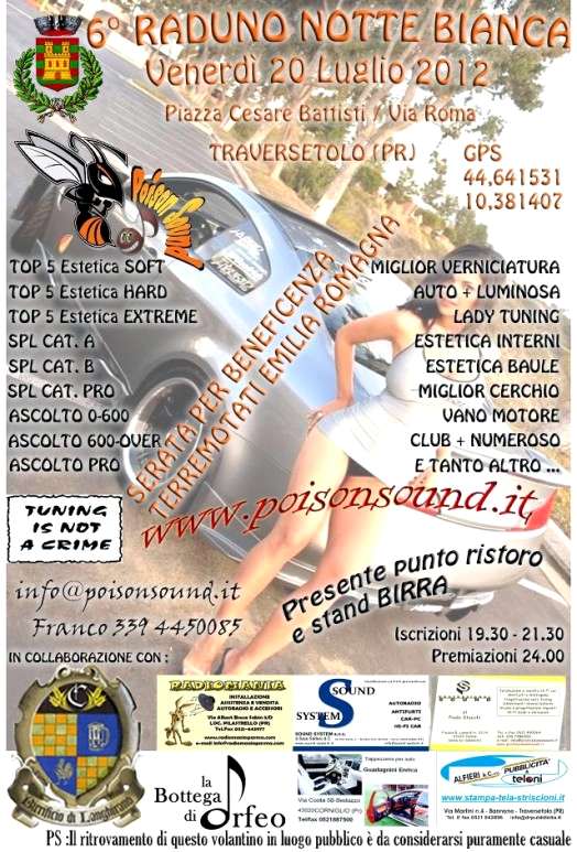 Raduni tuning auto luglio 2012