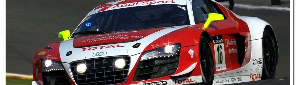 Audi R8 LMS in gara alla 24h di Spa