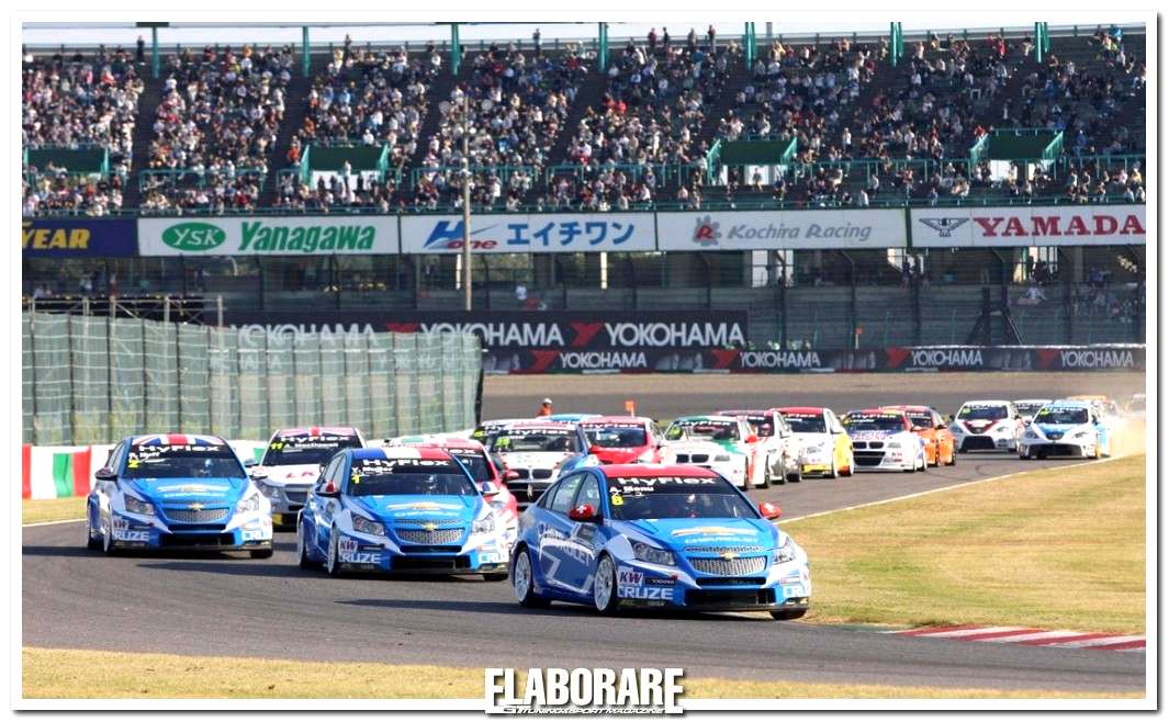 Le vittoriose Chevrolet Cruze nel WTCC di Suzuka