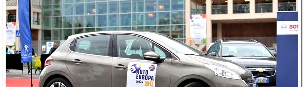 PREMIO "AUTO EUROPA" 2013 A PEUGEOT 208