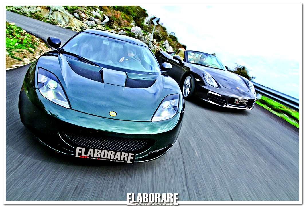 Lotus Evora e Porsche Boxster S