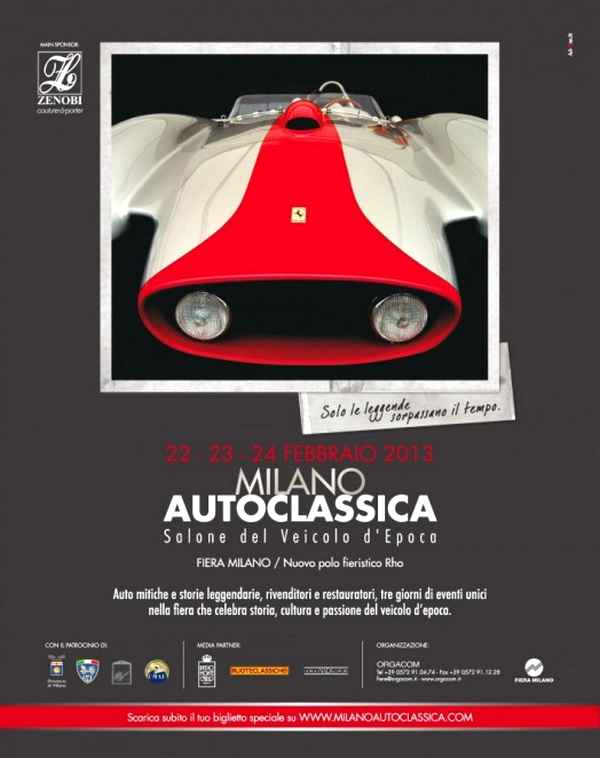 Locandina Milano AutoClassica 2013