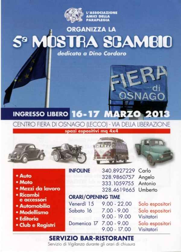 Mostra Scambio Osnago