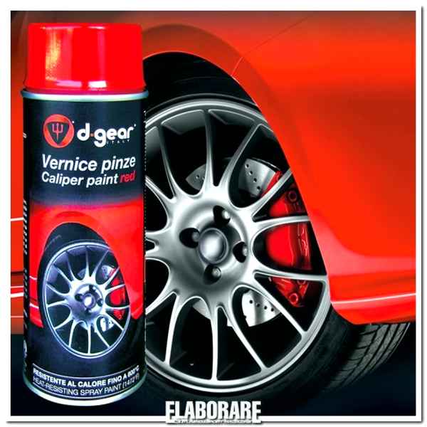 Vernice d-gear colore rosso by SD Distribuzione