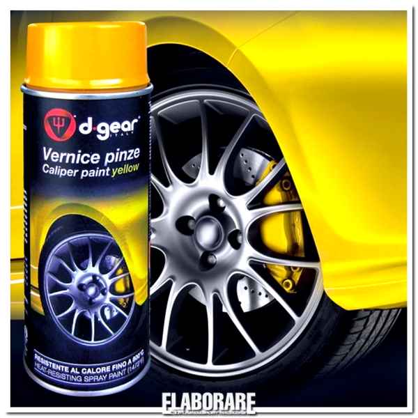 Vernice d-gear colore giallo by SD Distribuzione