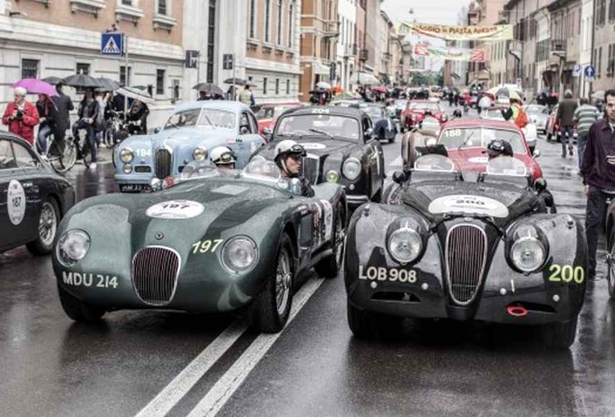 Jaguar alla Mille Miglia 2013