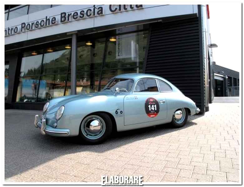 Porsche 356 1500 Super del 1952 alla Mille Miglia 2013
