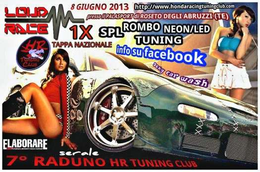 Locandina 7° Raduno Serale HR Tuning Club