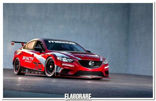 Mazda6 SKYACTIV-D Racecar a Indianapolis Motor Speedway