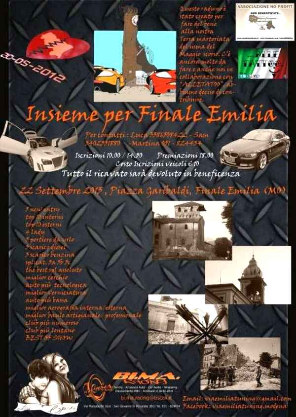 Raduno Tuning "Insieme per Finale Emilia"