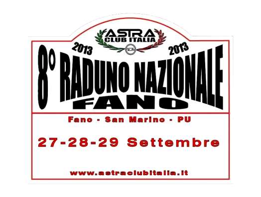 Locandina 8° Raduno Nazionale Astra Club Italia