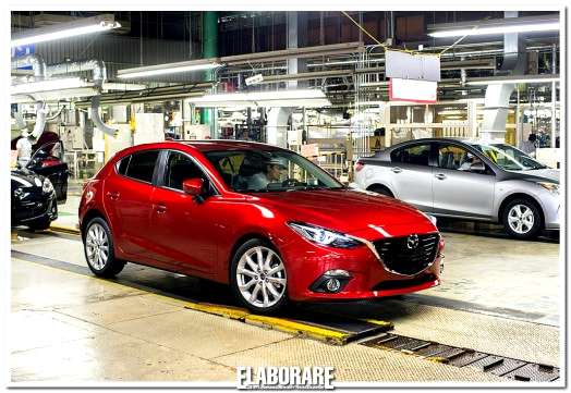 Mazda Route3 2013: Mazda3 nello stabilimento di Hofu