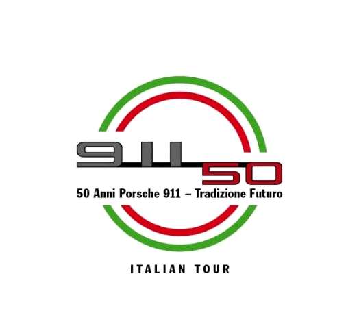 Logo  50 anni 911 Italian Tour