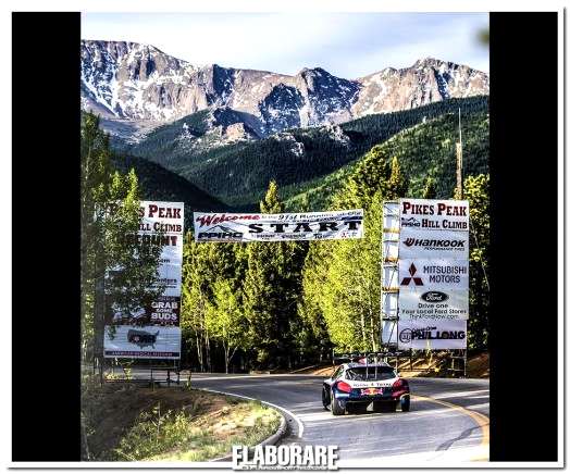 Sébastien Loeb in gara alla Pikes Peak 2013