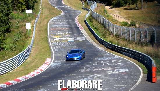 Corvette Stingray testing at Nürburgring