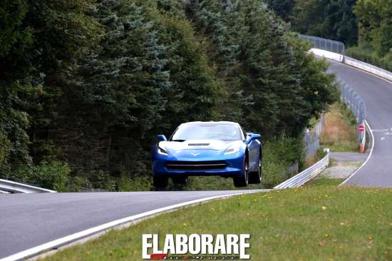 Corvette Stingray testing at Nürburgring