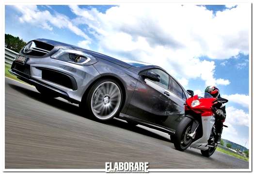 Mercedes A 45 AMG e MV Agusta F3 800 - Elaborare 186