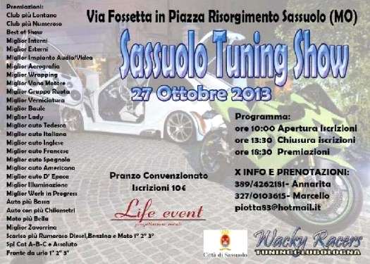 Locandina Sassuolo Tuning Show