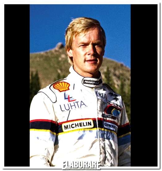 Il giovane Ari Vatanen alla gara di Pikes Peak