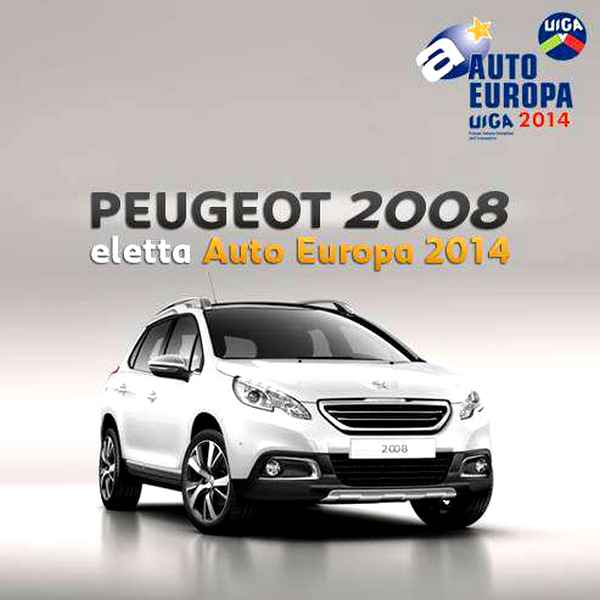 Peugeot 2008 è Auto Europa2014