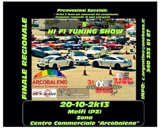 locandina 5°  Hi-Fi Tuning Show