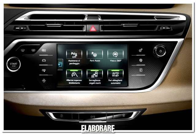 Funzioni assistenza guida Grand C4 Picasso