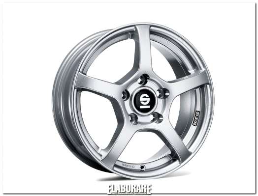 Sparco RTT524 Ice Full Silver 5 fori by OZ Racing 
