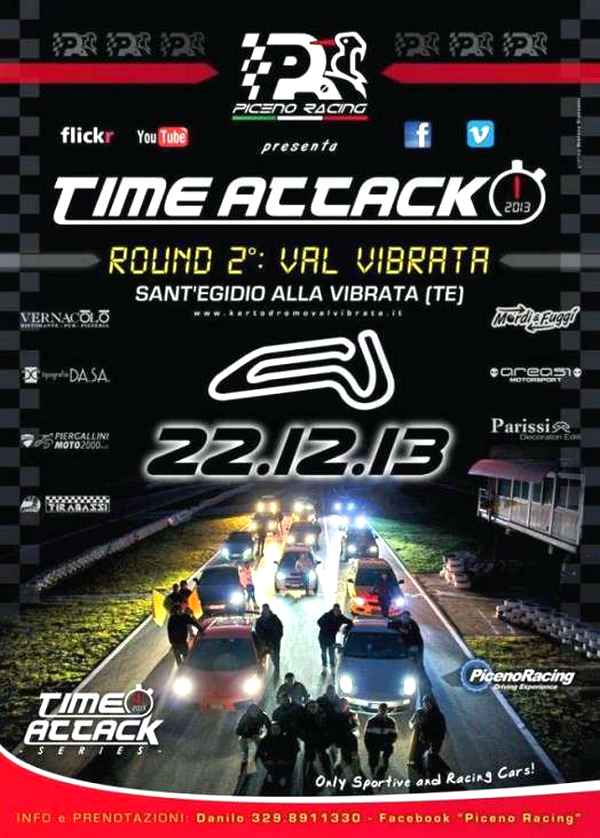 Locandina Time Attack Val Vibrata