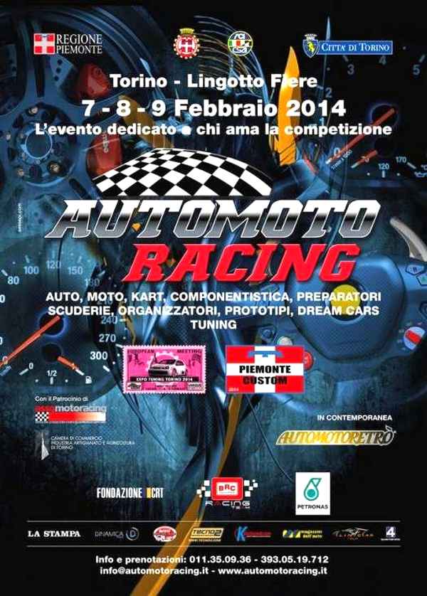 Locandina Automotoracing 2014