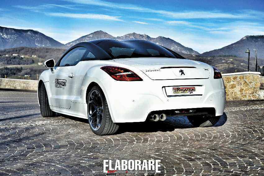 Peugeot RCZ tuning elaborata scarico sportivo - ELABORARE