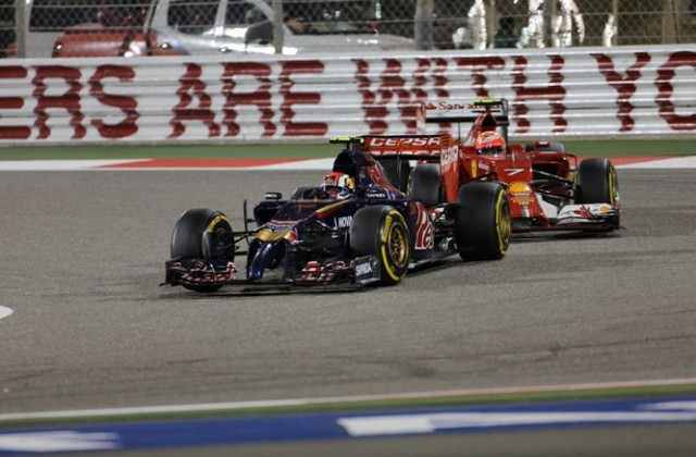 06.04.2014- Race, Daniil Kvyat (RUS) Scuderia Toro Rosso STR9