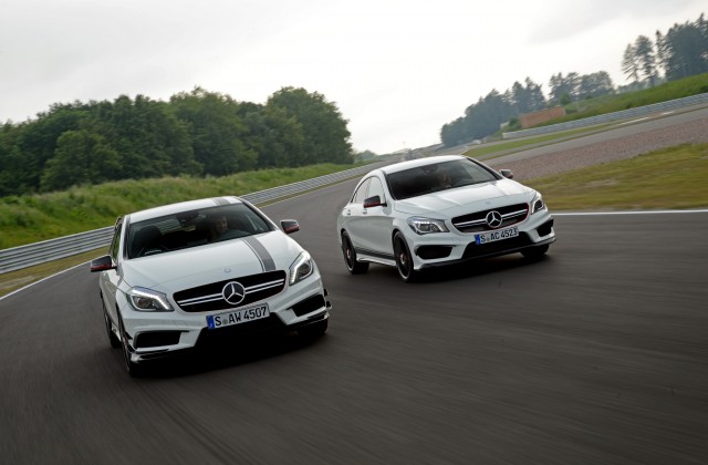 A-Klasse, W176, A 45 AMG u. CLA-Klasse, C117, CLA 45 AMG