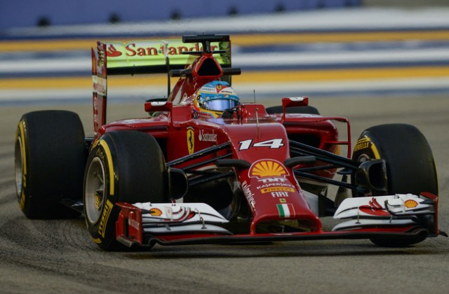 formula-1-2014-gp-di-singapore-libere-Ferrari-Alonso